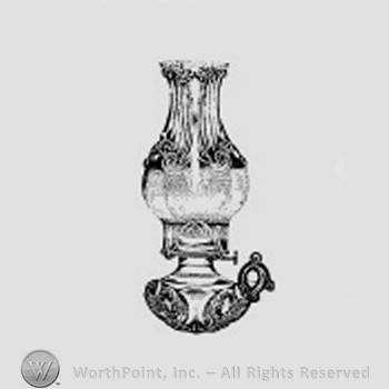 Albany Glass Pattern :No10 Line of Lamps