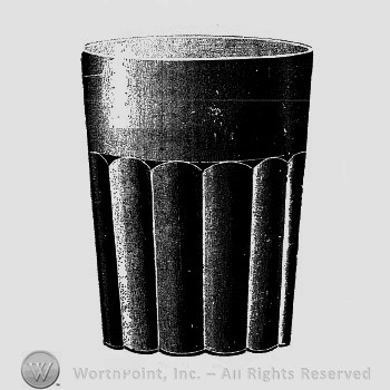 Albany Glass Pattern :Common Tumblers