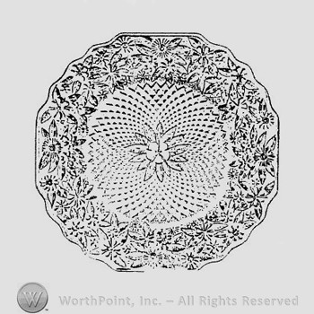Albany Glass Pattern :No618