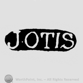 The name J Otis written with uppercase letters