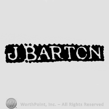 The name J. Beaton written with uppercase letters