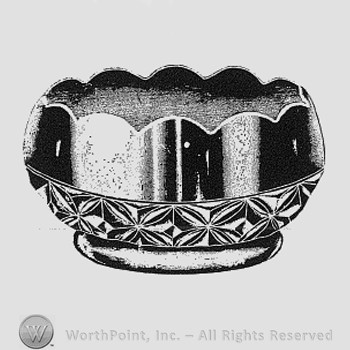 Albany Glass Pattern : 857