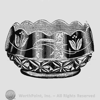 Albany Glass Pattern : 857