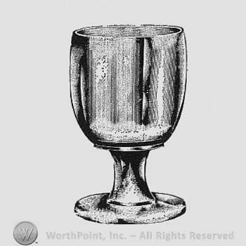 Albany Glass Pattern : Goblets