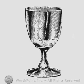 Albany Glass Pattern : Goblets