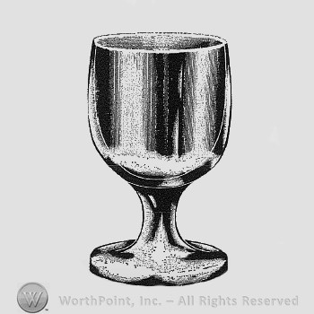 Albany Glass Pattern : Goblets