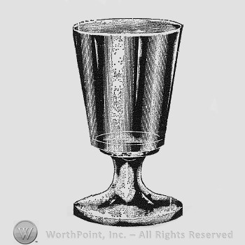 Albany Glass Pattern : Goblets
