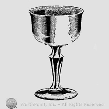 Albany Glass Pattern : Goblets, Cocktails