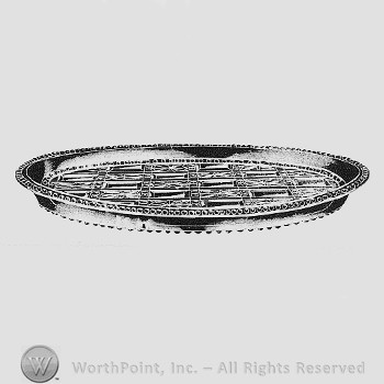 Albany Glass Pattern : Wine Set, Plate, Water Tray