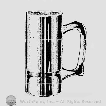 Albany Glass Pattern : Beer Mugs