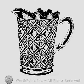 Albany Glass Pattern : Beer Mugs and Pitchers