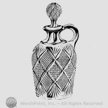 Albany Glass Pattern : Decanters