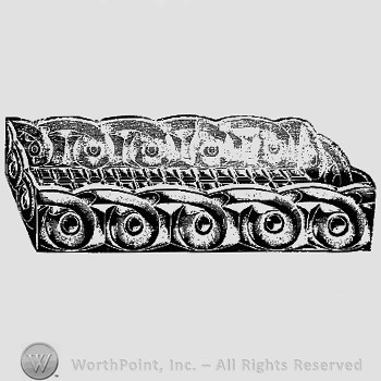 Albany Glass Pattern : Vase, Trays and Nappies