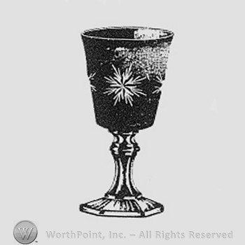 Albany Glass Pattern :Bright Star