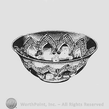 Albany Glass Pattern :Silver Band, no166