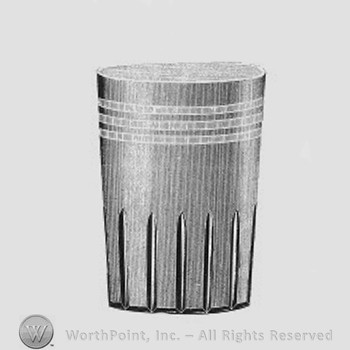 Albany Glass Pattern :Tumbler Shape Jelly