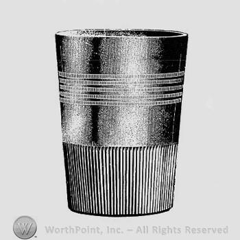 Albany Glass Pattern :Common Tumblers