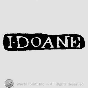 The name I Doane written with uppercase letters