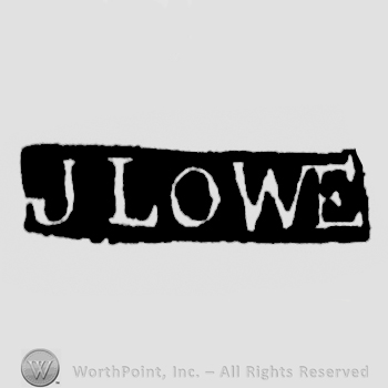 The name J. Lowe written with uppercase letters