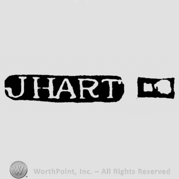 The name J Hart written with uppercase letters