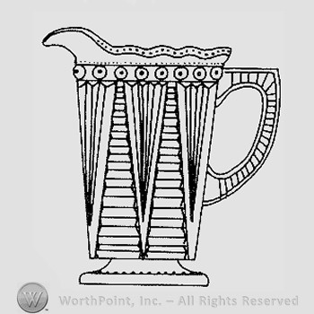 Warman's Pattern Glass Adonis.