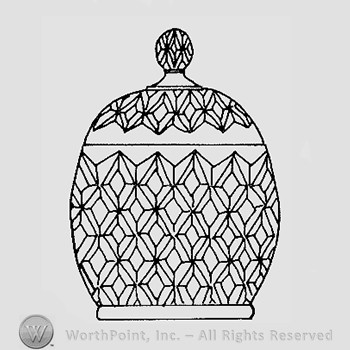 Warman's Pattern Glass All-Over Diamond.