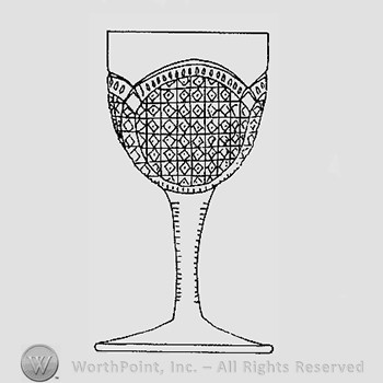 Warman's Pattern Glass Austrian.