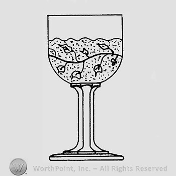 Warman's Pattern Glass Budded Ivy.
