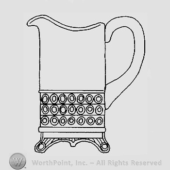 Warman's Pattern Glass Button Band.