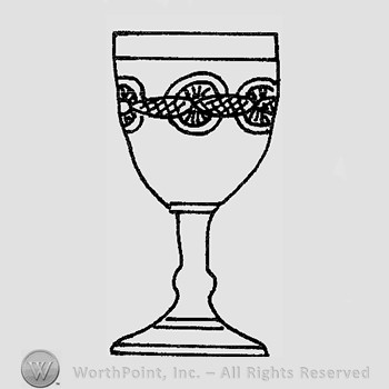 Warman's Pattern Glass Chain.
