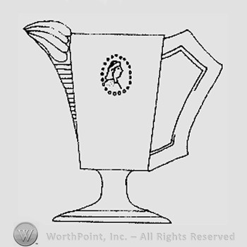 Warman's Pattern Glass Classic Medalion.