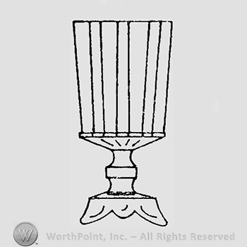 Warman's Pattern Glass Clear Ribbon.