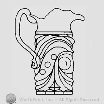 Warman's Pattern Glass Comet.