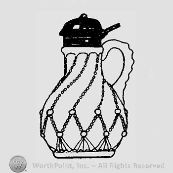 Warman's Pattern Glass Cord Drapery.