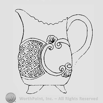 Warman's Pattern Glass Croesus.