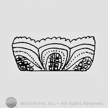 Warman's Pattern Glass Fancy Loops.