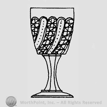 Warman's Pattern Glass Feather.