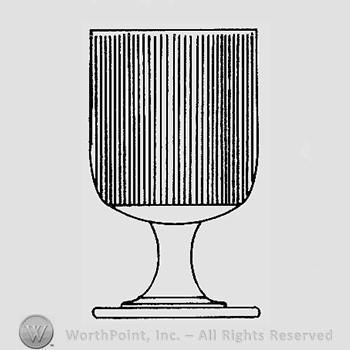 Warman's Pattern Glass Fine Rib.