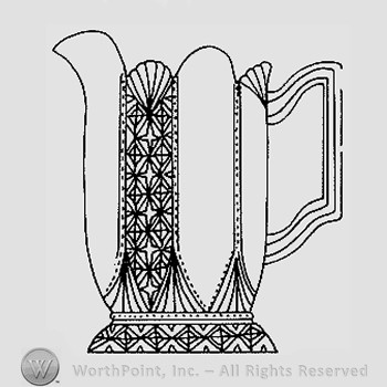 Warman's Pattern Glass Hartley.