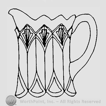Warman's Pattern Glass Heavy Gothic.