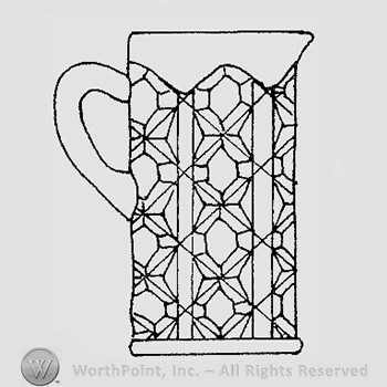 Warman's Pattern Glass Henrietta.