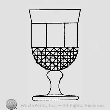 Warman's Pattern Glass Hinoto.
