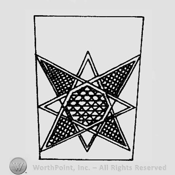 Warman's Pattern Glass Illinois.