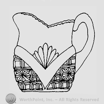 Warman's Pattern Glass Indiana.