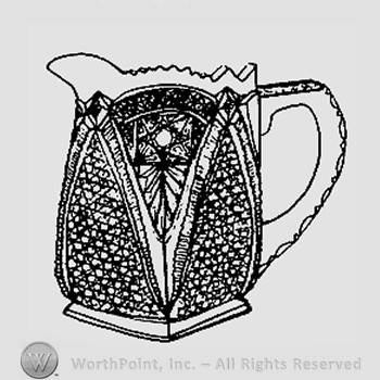 Warman's Pattern Glass Massachusetts.