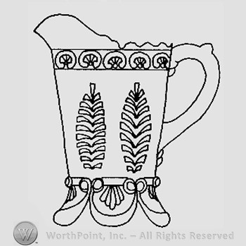 Warman's Pattern Glass Missouri.