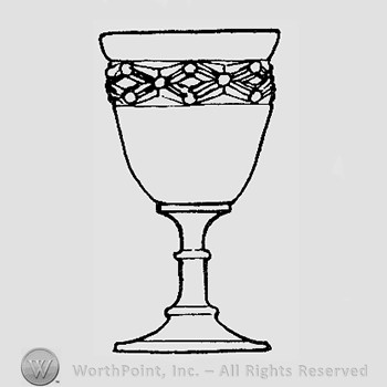 Warman's Pattern Glass Nailhead.