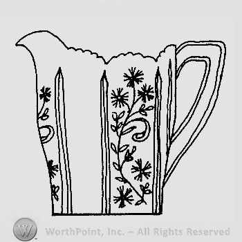 Warman's Pattern Glass Paneled Heather.