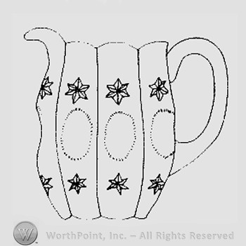 Warman's Pattern Glass Priscilla #1.