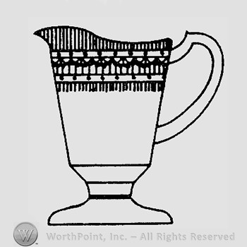 Warman's Pattern Glass Sheraton.